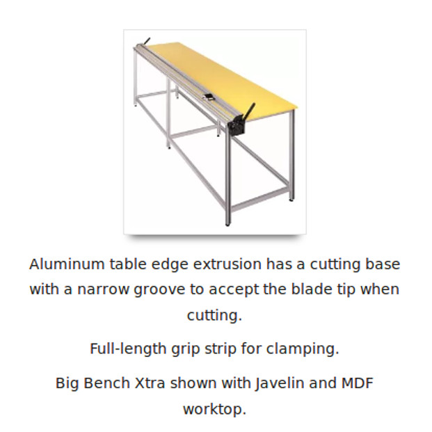 Big Bench Xtra for 84" Javelin Xtra & Series 2