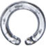 11/16" I.D. Clear Plastic Snap Rings